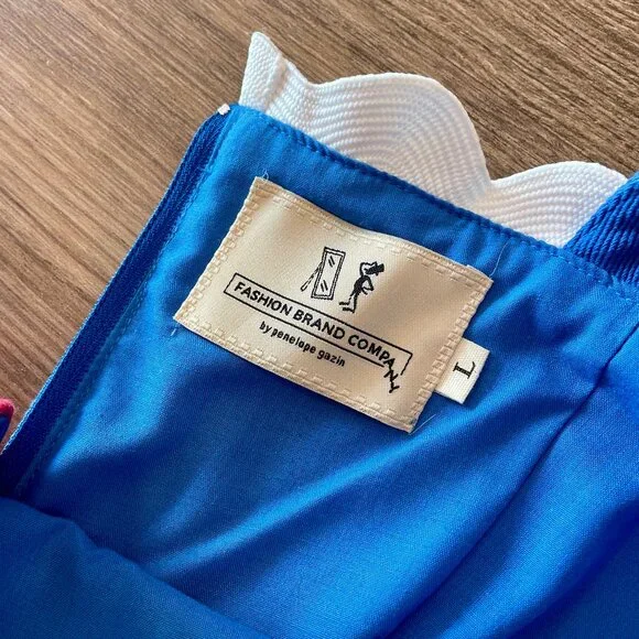 NWOT Fashion Brand Company 60s Barbie Dress Size L - Picture 10 of 10